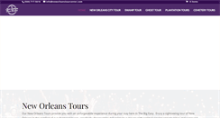 Desktop Screenshot of neworleanstourcenter.com